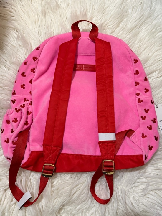 Stoney Clover Lane Disney Mickey & Minnie Pink and Red Classic Backpack